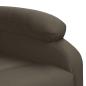 Preview: Massagesessel mit Aufstehhilfe Grau Kunstleder