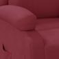 Preview: Relaxsessel Weinrot Kunstleder