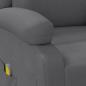 Preview: Massagesessel Grau Kunstleder
