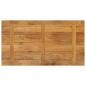 Preview: Tischplatte 100x60x3,8 cm Rechteckig Massivholz Mango