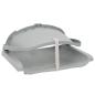 Preview: 2-tlg. Bootssitz-Set Klappbar Kein Kissen Grau 48x51x41 cm