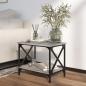 Preview: Beistelltisch Grau Sonoma 55x38x45 cm Holzwerkstoff