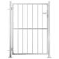 Preview: Gartentor 100x125 cm Edelstahl
