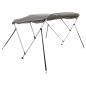 Preview: 4-Bow Bimini-Top mit Seitenteilen 243x(185-198)x137 cm