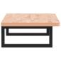 Preview: Waschbeckenregal Wandmontage Stahl und Massivholz Buche