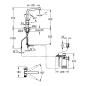 Preview: GROHE Blue Pure Minta Starter Kit, L-Auslauf, Filterkopf, Durchflussmesser, S-Size Filter, chrom (30589000)