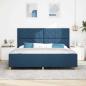 Preview: Bettgestell Blau 200x200 cm Stoff