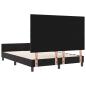 Preview: Bettgestell Schwarz 140x200 cm Samt