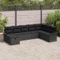 Preview: ARDEBO.de - Gartensofa-set 8 Stk. Poly Rattan