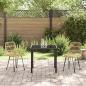 Preview: 3-teiliges Garten-Ess-Set in Braun aus Poly-Rattan