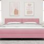 Preview: Kopfteil Diamantblock-Design Pink 180 cm Samt