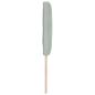 Preview: Kopfteil Diamantblock-Design Hellgrau 200 cm Samt