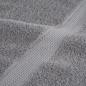 Preview: Premium-Seiftücher SOLUND 10 Stk. Grau 30x30 cm 600 g/m²
