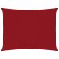 Preview: ARDEBO.de - Sonnensegel Oxford-Gewebe Rechteckig 3x4,5 m Rot
