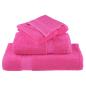 Preview: Premium Badetücher SOLUND 2 Stk. Rosa 100x150 cm 600 g/m²