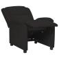 Preview: Relaxsessel Schwarz Samt