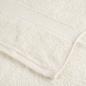 Preview: Premium-Seiftücher SOLUND 10 Stk. Cremeweiß 30x30 cm 600 g/m²