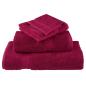 Preview: Premium-Gästetücher SOLUND 10 Stk. Bordeaux 30x50 cm 600 g/m²