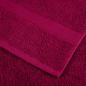 Preview: Premium-Gästetücher SOLUND 10 Stk. Bordeaux 30x50 cm 600 g/m²