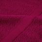 Preview: Premium-Gästetücher SOLUND 4 Stk. Bordeaux 30x50 cm 600 g/m²