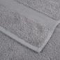 Preview: Premium-Gästetücher SOLUND 4 Stk. Grau 30x50 cm 600 g/m²