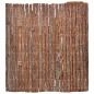 Preview: ARDEBO.de - Zaunpaneel Braun Holz 600 x 100 cm Langlebig Außenzaun