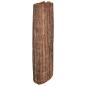 Preview: Zaunpaneel Braun Holz 600 x 100 cm Langlebig Außenzaun