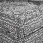 Preview: 2-Sitzer Modularer Pouffe Sofa Umwandelbar Hellgrau Stoff