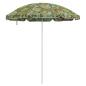 Preview: Strandparasol mit Metallgestell Camouflage 161x193 cm Polyester