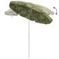 Preview: Strandparasol mit Metallgestell Camouflage 161x193 cm Polyester