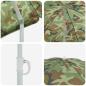 Preview: Strandparasol mit Aluminiumstange Camouflage 300 cm