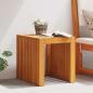Preview: ARDEBO.de - Garten Beistelltisch 43x36x40 cm Massivholz Teak