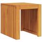 Preview: Garten Beistelltisch 43x36x40 cm Massivholz Teak