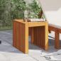 Preview: Garten Beistelltisch 43x36x40 cm Massivholz Teak