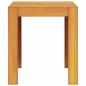 Preview: Garten Beistelltisch 43x36x40 cm Massivholz Teak