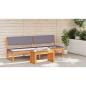 Preview: Couchtisch 70x35x35 cm Massivholz Akazie