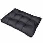 Preview: Paletten Sofa Kissen 13 Teile Grau Stoff