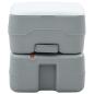Preview: Campingtoilette Tragbar Grau 10L Frischwasser 20L Abwassertank