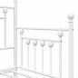 Preview: Betten & Bettgestelle Weiß Metall 75 x 190 cm Langlebig