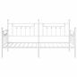 Preview: Betten & Bettgestelle Weiß Metall 100 x 200 cm Langlebig Bett