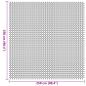 Preview: Zeltteppich Anthrazit 4x2 m Anthrazit Polyethylen 2,5 x 2,5 m