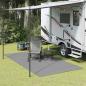 Preview: ARDEBO.de - Zeltteppich Anthrazit 4x2 m Anthrazit Polyethylen 5 x 3,5 m