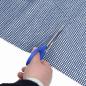 Preview: Zeltteppich Anthrazit 4x2 m Blau Mesh 6 x 3,5 m Leicht