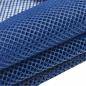 Preview: Zeltteppich Anthrazit 4x2 m Blau Mesh 6 x 3,5 m Leicht