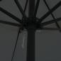 Preview: Garten Sonnenschirm Ø395x245 cm Anthrazit