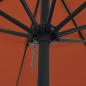 Preview: Gartenparasole ø395x245 cm Terrakotta