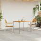 Preview: Gartenstuhl-Set Naturholz Akazienholz Medium Langlebig