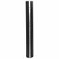 Preview: Wurzelbarriere mit Verbindungsschienen Schwarz 1x5 m 1,5 mm HDPE