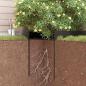 Preview: Wurzelbarriere Schwarz 0,7x5 m 1,5 mm HDPE