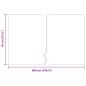 Preview: Wurzelbarriere Schwarz 0,7x5 m 1,5 mm HDPE